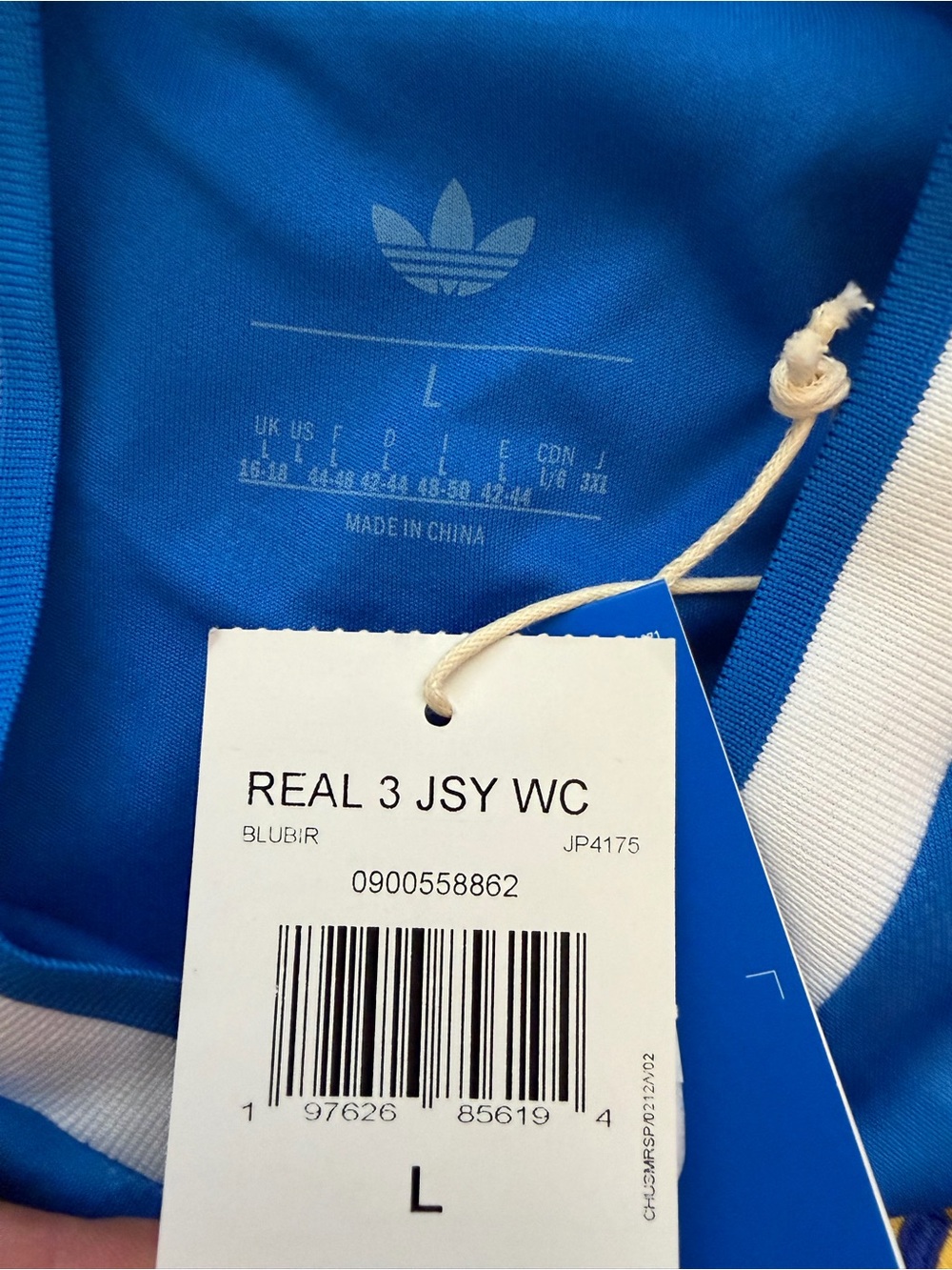 Adidas Real Madrid Cropped Soccer Jersey World Cup Ronaldo Women’s Size Large - Picture 8 of 10